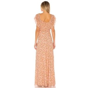 DIVINE HERITAGE Floral Maxi Dress CottageCore